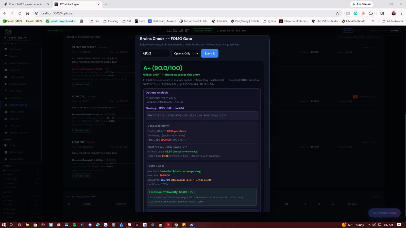 FOMO Gate - Brains Check Options Analysis